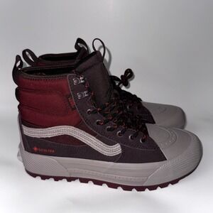 Vans MTE Sk8-Hi GORE-TEX Hiking Boots Shoes Chocolate Brown Mens 8 Womens 9.5